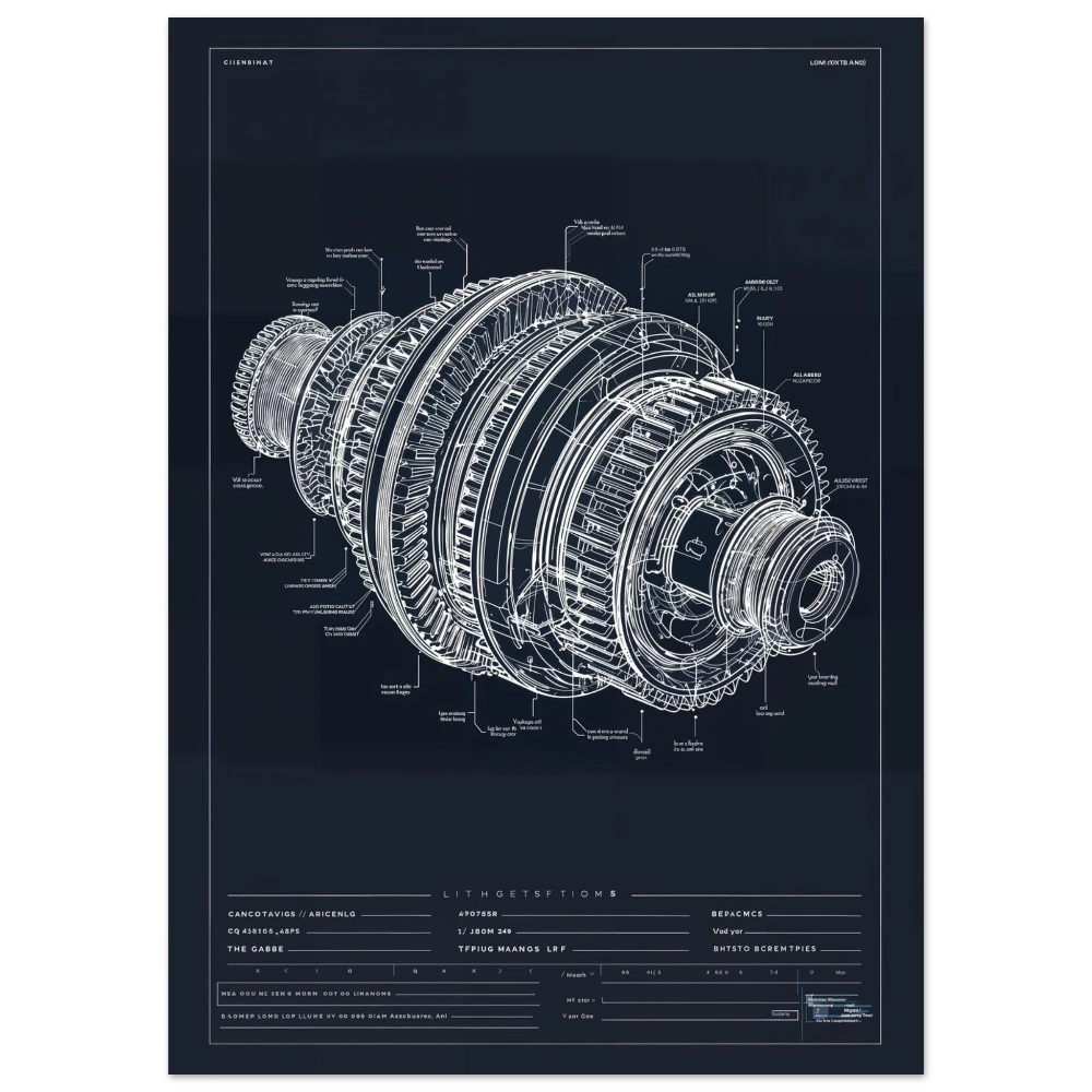 TORQUE VECTOR R01 technical blueprint, Multi-plate LSD differential engineering art, clutch pack and ramp angle study.